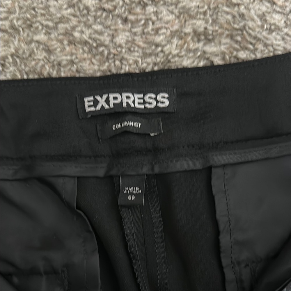 Express Classic Black Trousers - Picture 2 of 5
